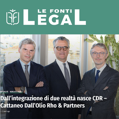 Le Fonti Legal - Dall'integrazione di due realtà nasce CDR